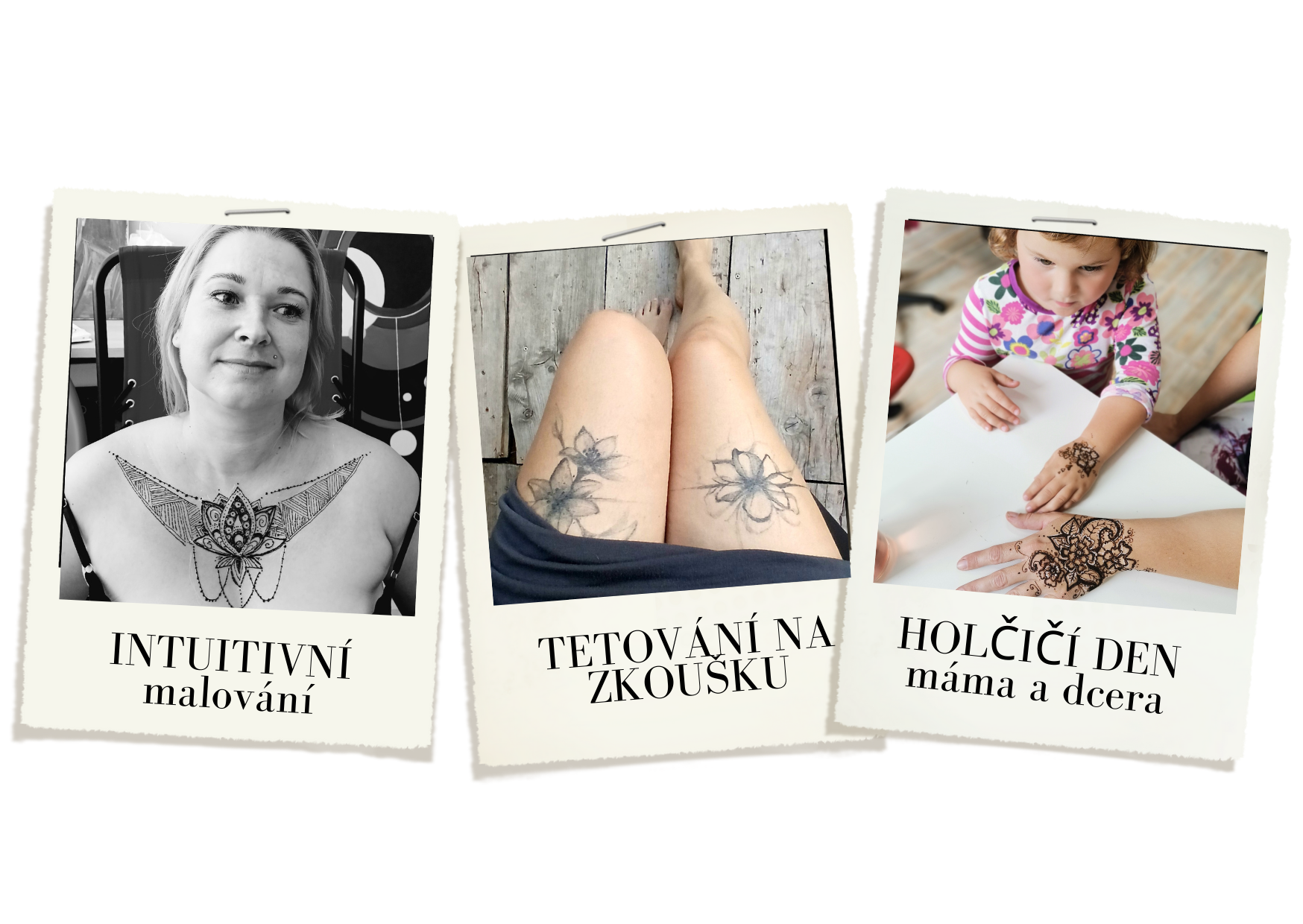 Nabízím 3 možnosti malování hennou u mě v ateliéru  INTUATIVNÍ MALOVÁNÍ     TETOVÁNÍ NA ZKOUŠKU     HOLČIČÍ DEN